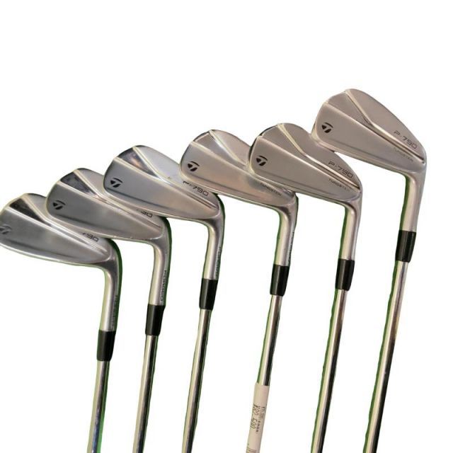 【中古】 テーラーメイド Taylor Made P・790(2021) 6S アイアンセット IR 純正特注シャフト (フレックスS) メンズ 男性用 右利き 右用 Cランク ゴルフクラブ
