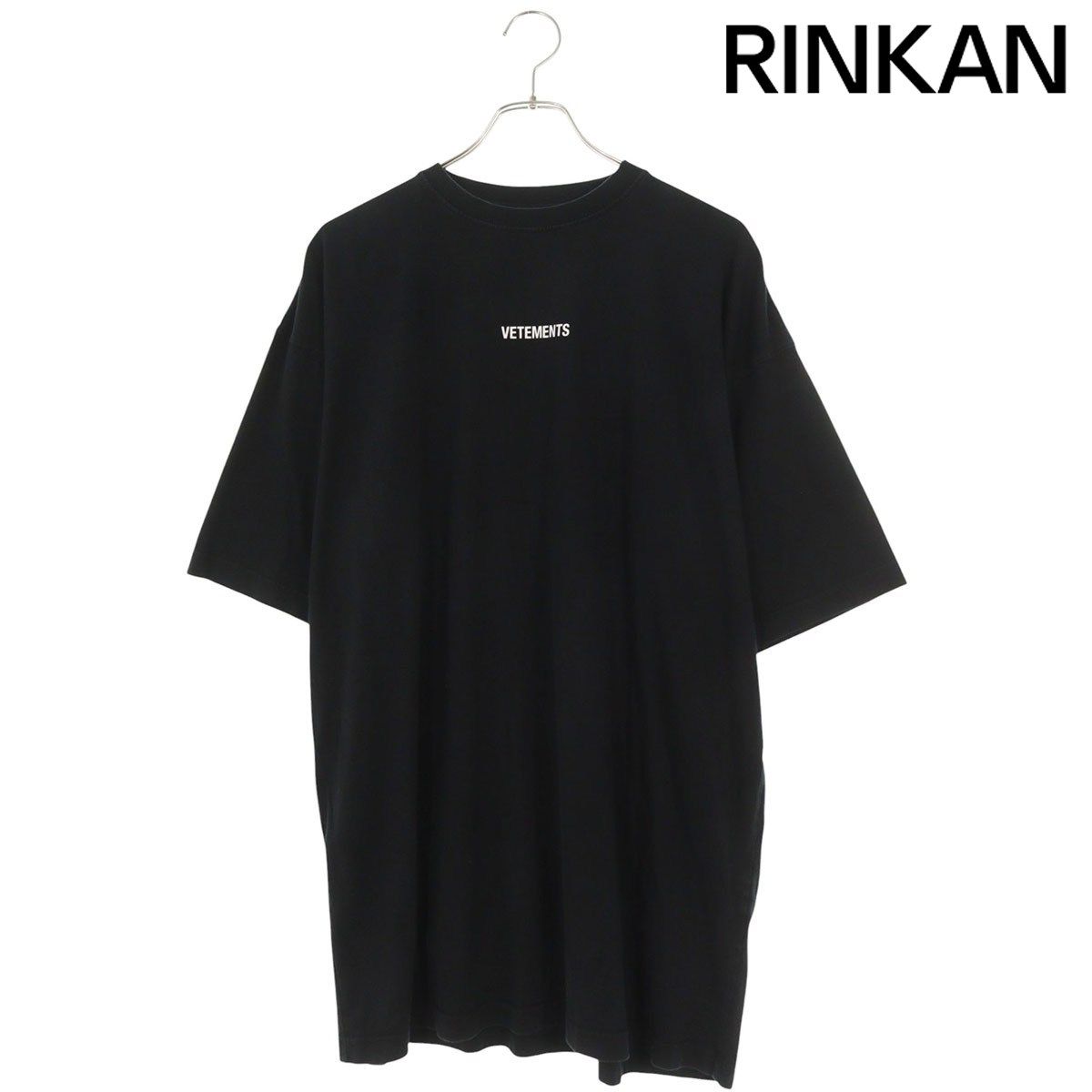 ヴェトモン UE51TR540B ロゴプリントTシャツ メンズ S