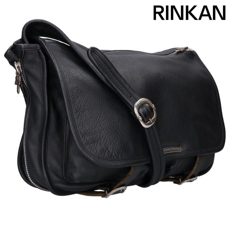 クロムハーツ SHOULDER BAG-LARGE ガンスリンガーストラップレザーショルダーバッグ メンズ LARGE