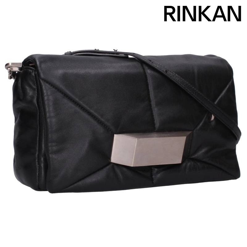 リックオウエンス Griffin Bag レザーショルダーバッグ メンズ