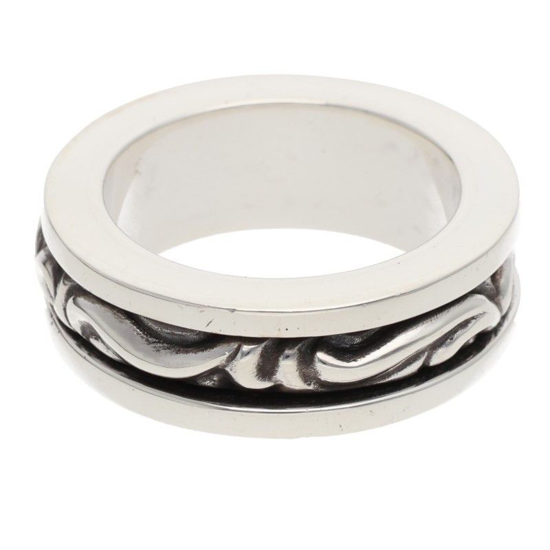 クロムハーツ RING SPINNER SCROLL/スピナースクロール シルバーリング