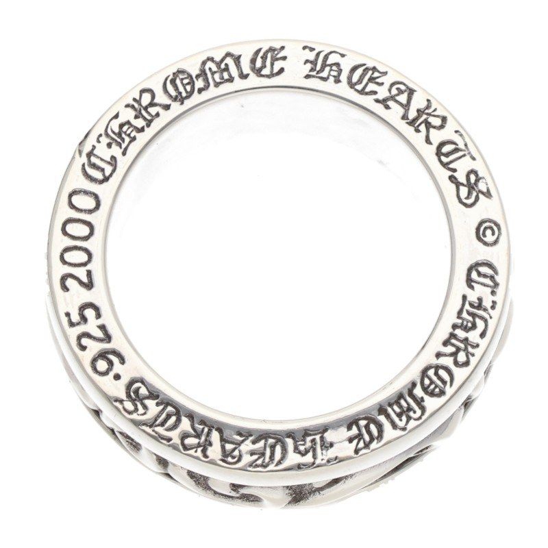 クロムハーツ RING SPINNER SCROLL/スピナースクロール シルバーリング