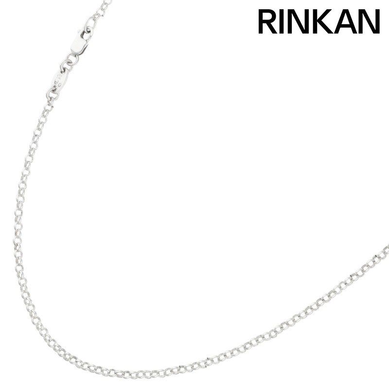 クロムハーツ NECKCHAIN R18/ロールチェーン18inch シルバーネックレス