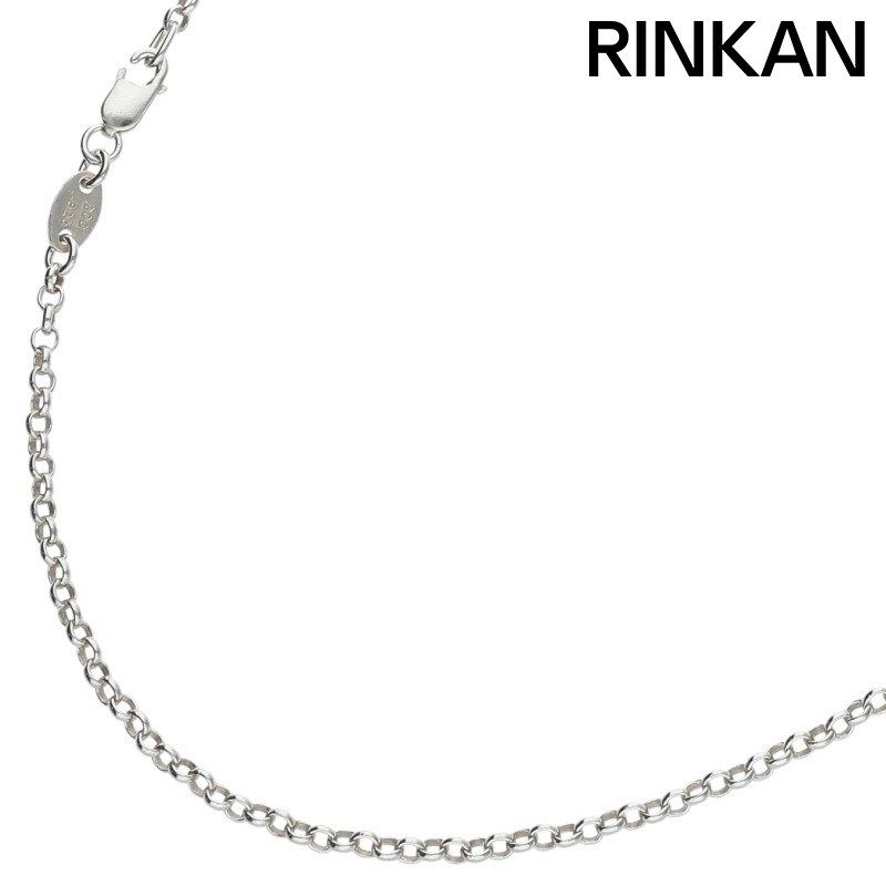 クロムハーツ NECKCHAIN R24/ロールチェーン24inch シルバーネックレス メンズ 24インチ