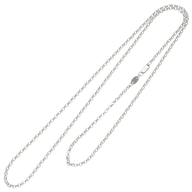 クロムハーツ NECKCHAIN R24/ロールチェーン24inch シルバーネックレス