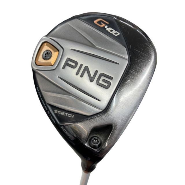 【中古】 ピン G400 STRETCH 3W フェアウェイウッド FW ATTAS CoooL 6 (フレックスS) メンズ 男性用 右利き 右用 Cランク ゴルフクラブ