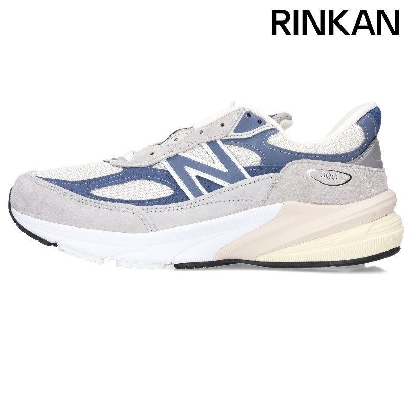 ニューバランス U990TC6/990 V6 レースアップローカットスニーカー メンズ 27.5cm