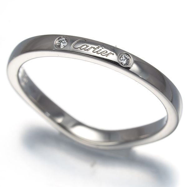カルティエ リング ダイヤ ダイヤモンド バレリーナ ウェディング 3P