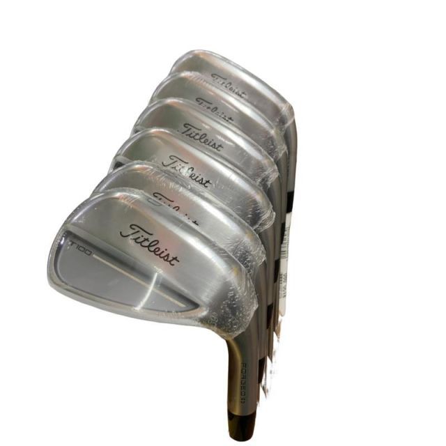 【中古】 タイトリスト Titleist T100(2025) 6S アイアンセット IR AMT WHITE(2025) (フレックスS) メンズ 男性用 右利き 右用 Aランク ゴルフクラブ