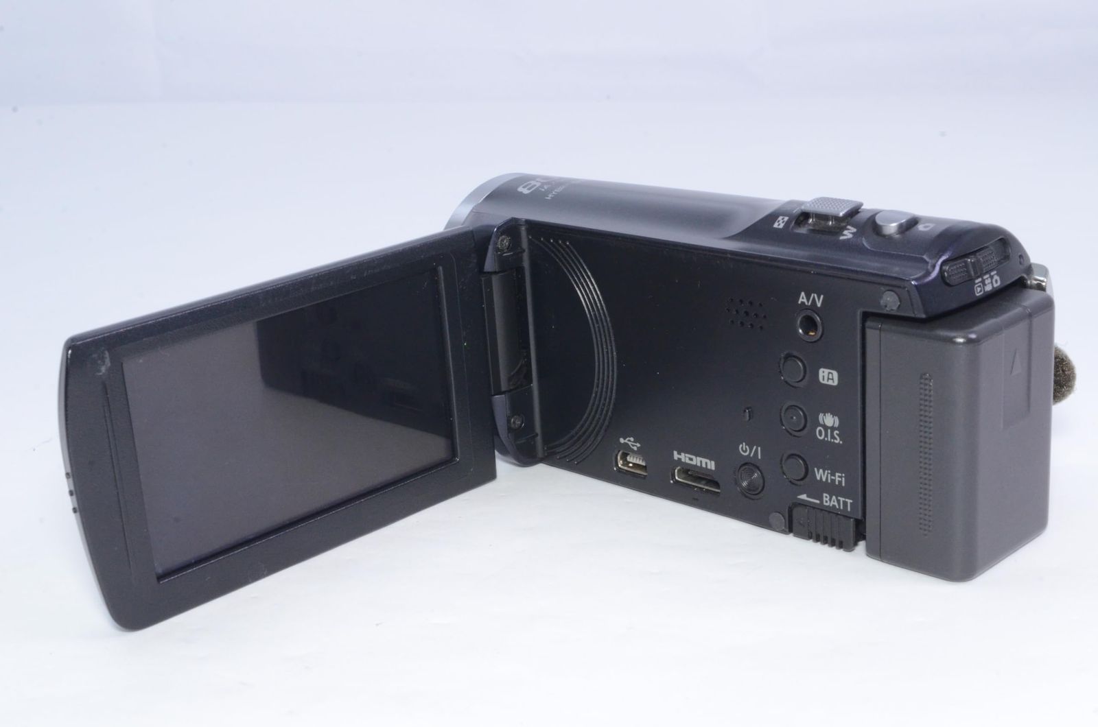 カメラ [実用美品] Panasonic HC-V520M ビデオカメラ ダークネイビー
