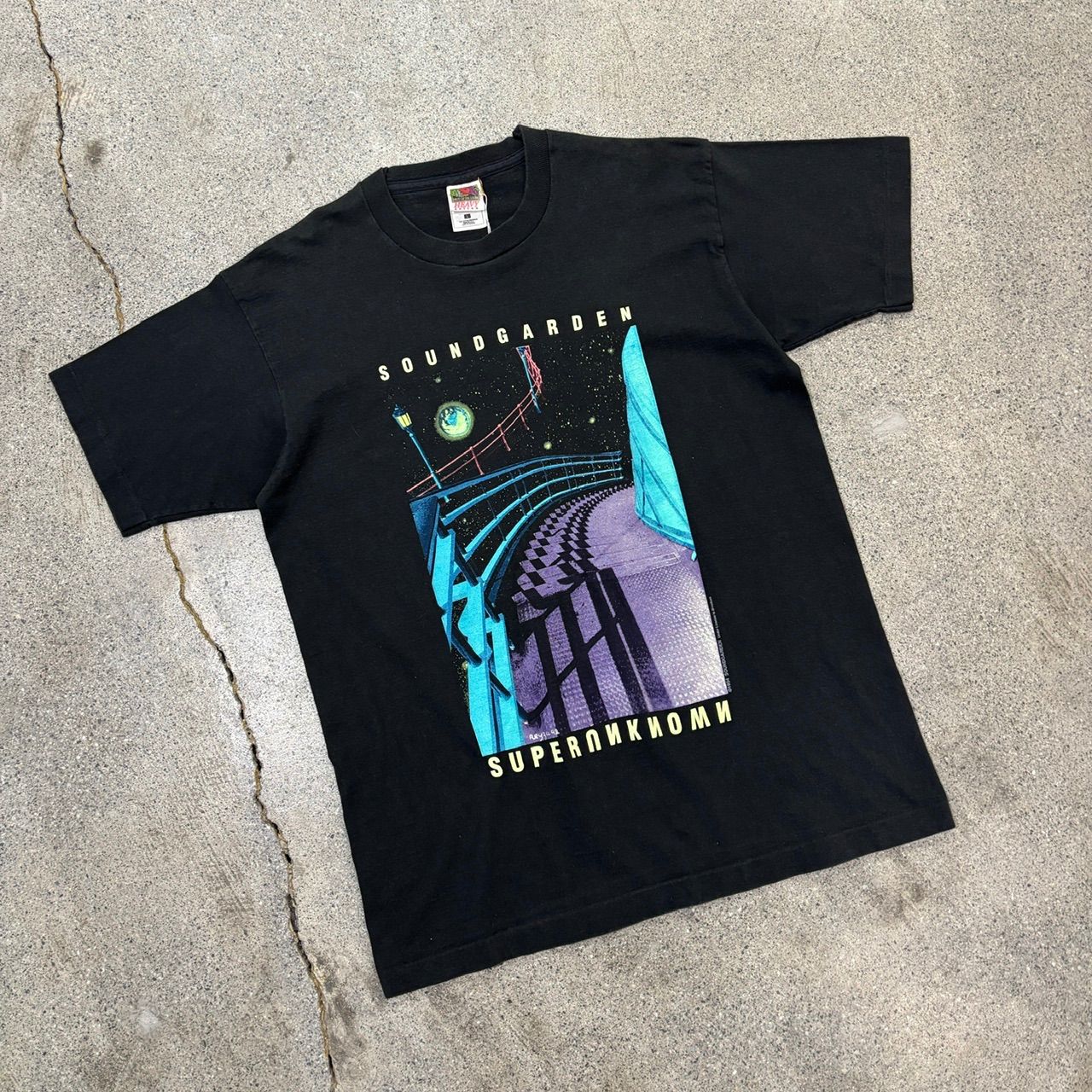 【Sound Garden】90s Super unknown Printed T-Shirt L 