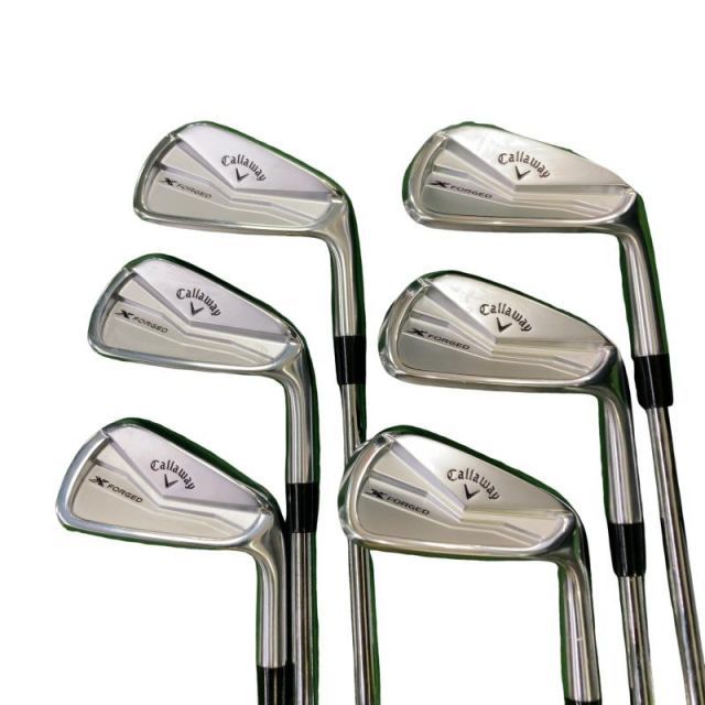【中古】 キャロウェイ X FORGED(2024) 6S アイアンセット IR NS PRO MODUS3 TOUR105 (フレックスS) メンズ 男性用 右利き 右用 Bランク ゴルフクラブ