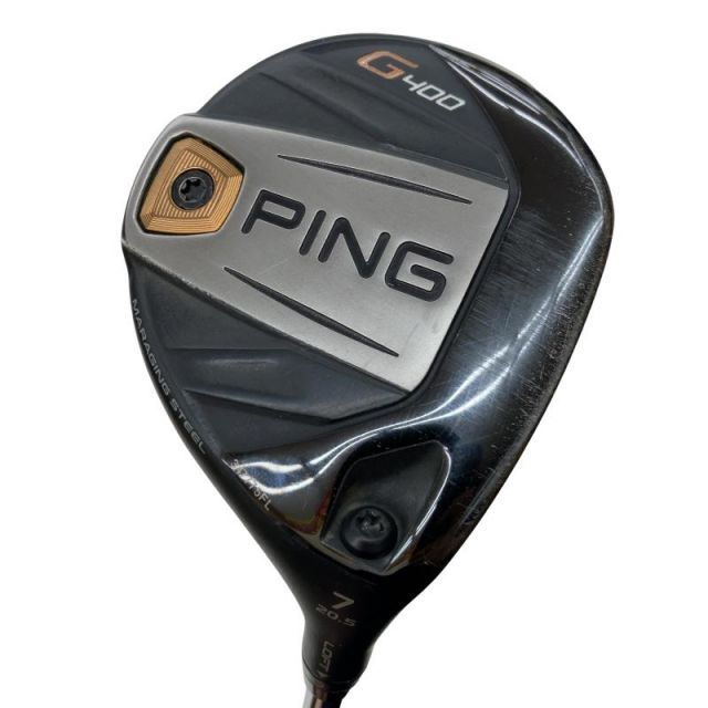 【中古】 ピン G400 7W フェアウェイウッド FW リシャフト (フレックスその他) メンズ 男性用 右利き 右用 Cランク ゴルフクラブ