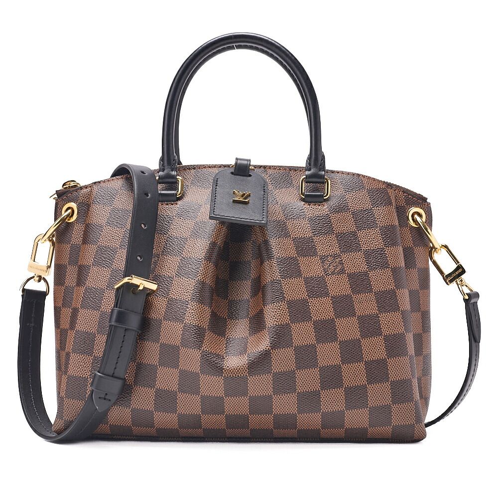 LOUIS VUITTON ルイヴィトン ダミエ　オデオン　トートバックPM 　ICタグ　 N42582 ブラウン （ゴールド金具）【中古】【送料無料】