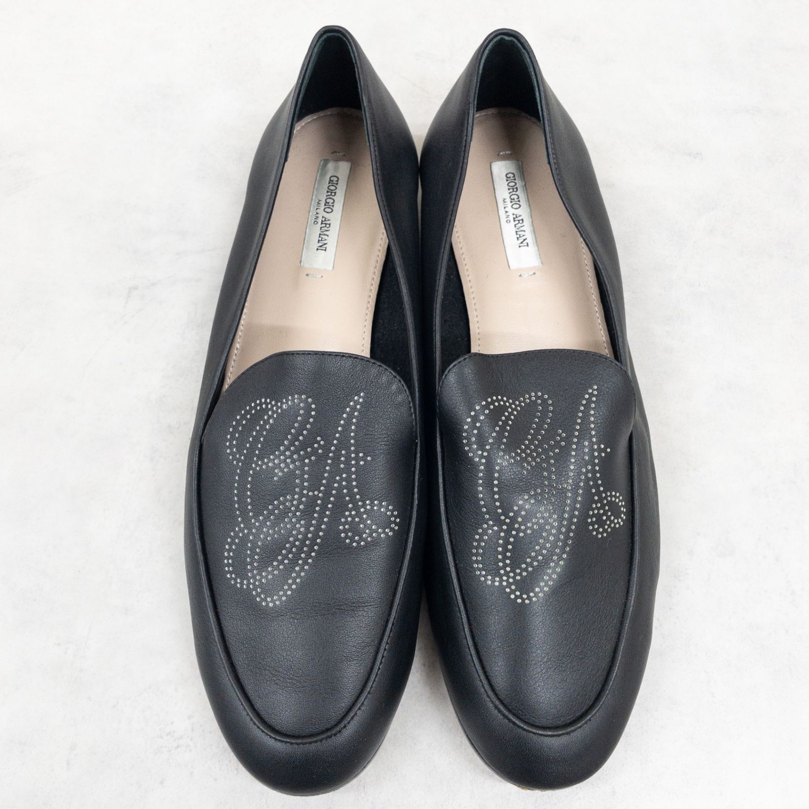 GIORGIO ARMANI ジョルジオアルマーニ フラットシューズ ローファー