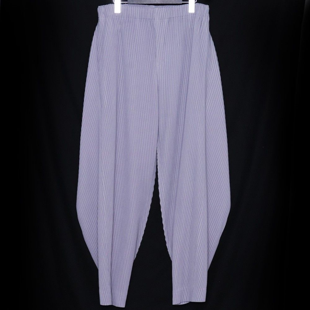 HOMME PLISSE ISSEY MIYAKE ANGULAR STONE サイズ1 グレー HP53-JF307