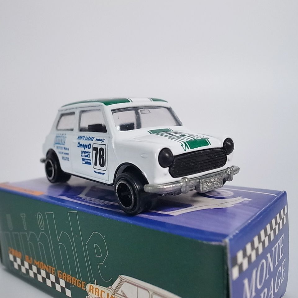 レア・シールあり】トミカ ガリバー特注 ミニクーパー MONTE GARAGE