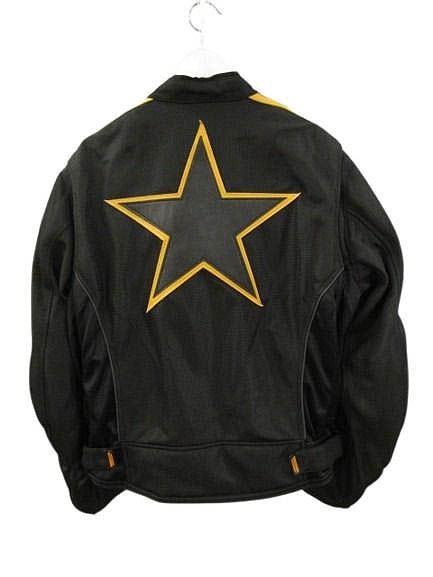 Vanson ブラックライディングジャケット XL バンソン VANSON メッシュ ライダースジャケット XL ブラック バイク
