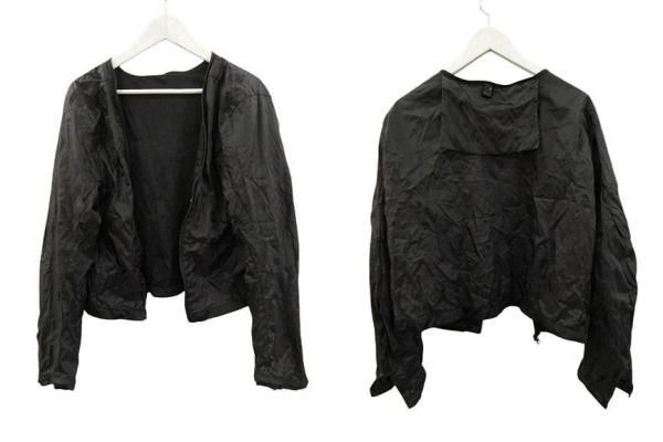バンソン VANSON メッシュ ライダースジャケット XL ブラック バイク