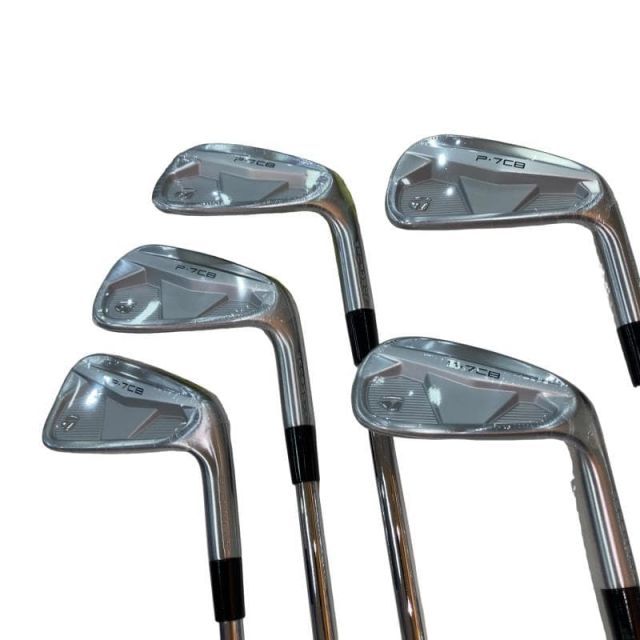 【中古】 テーラーメイド Taylor Made P・7CB(2024) 5S アイアンセット IR 純正特注シャフト (フレックスS) メンズ 男性用 右利き 右用 Aランク ゴルフクラブ
