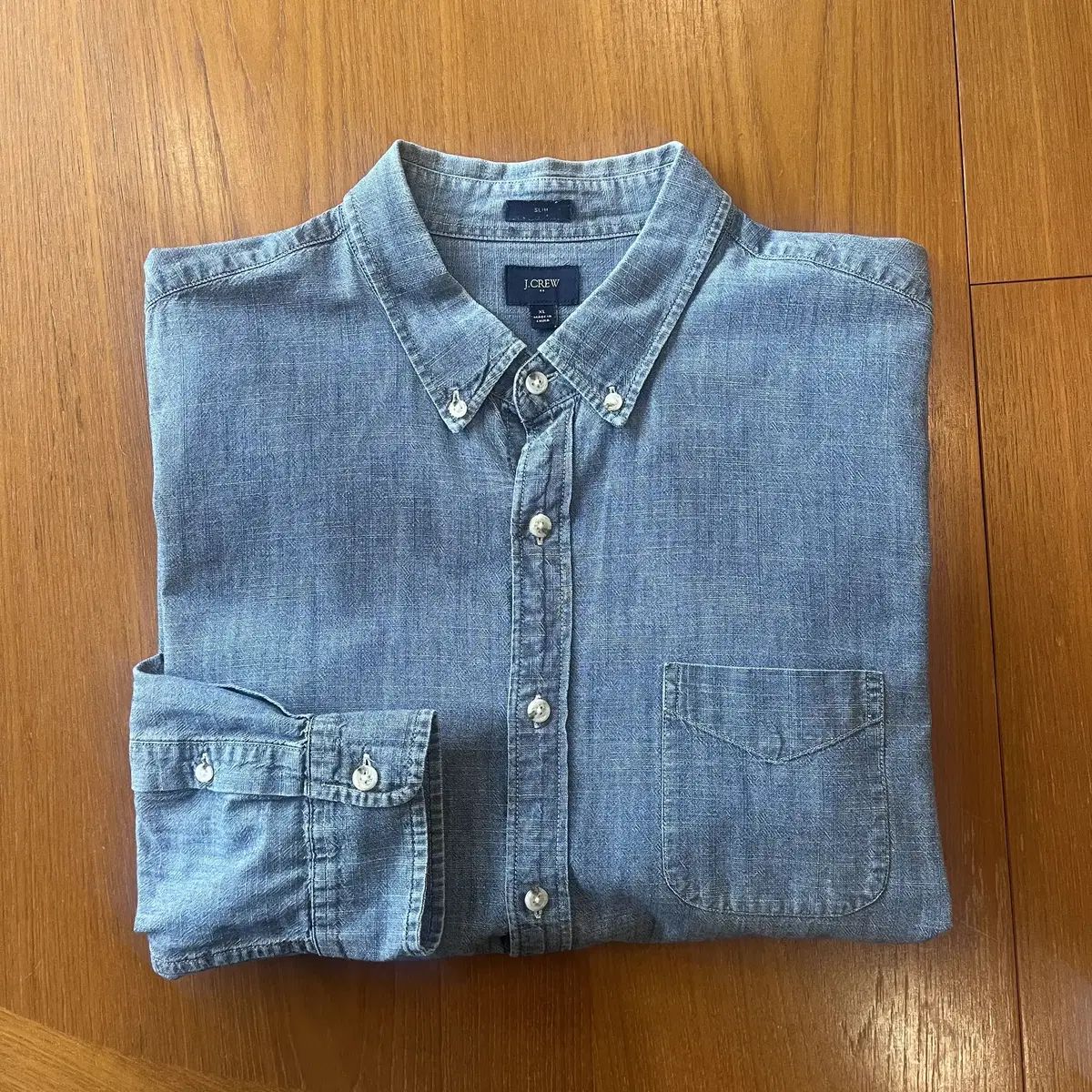 J.Crew デニム シャンブレー シャツ