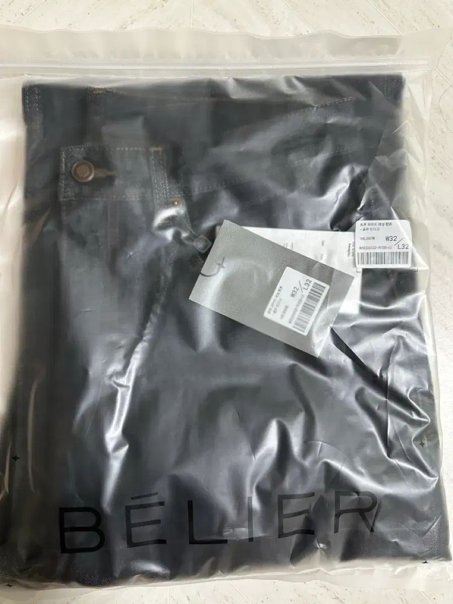 BELIER(ベルリエ) TRUE WIDE デニム パンツ ロー Indigo 32/32