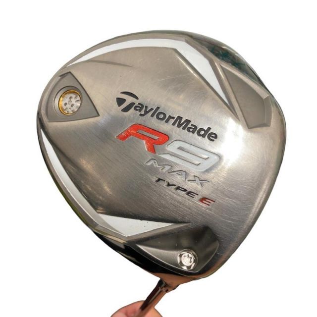 【中古】 テーラーメイド R9 MAX TYPE E 9.5° ドライバー DR Motore LITE 50(ドライバー) (フレックスS) メンズ 男性用 右利き 右用 Cランク ゴルフクラブ