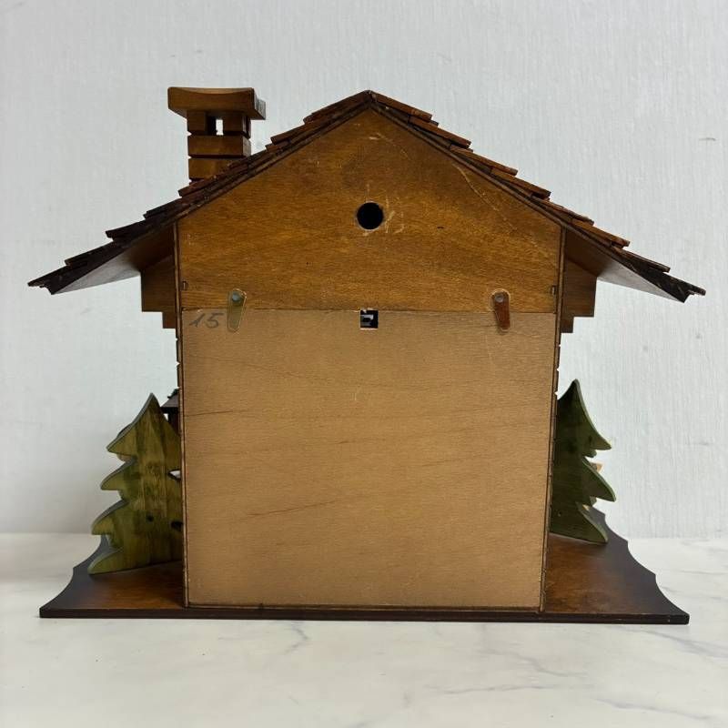 動作品】 からくり カッコー鳩時計 ドイツ 森の時計 シュヴァルツ
