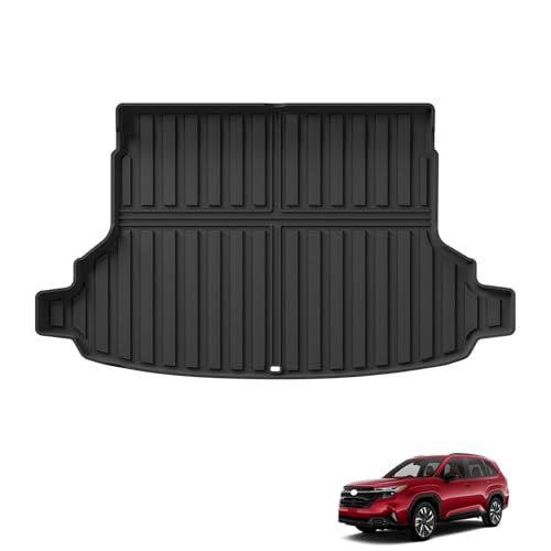 新型 スバル フォレスター SL系 SPORT 専用 3Dラゲッジマット 立体カーマット FORESTE SL5 2025年4月? フォレスターSL ガソリン車専用 トランクマット 車種専用設計 FORESTEカスタムパーツ TPE素材 防水 7552af23