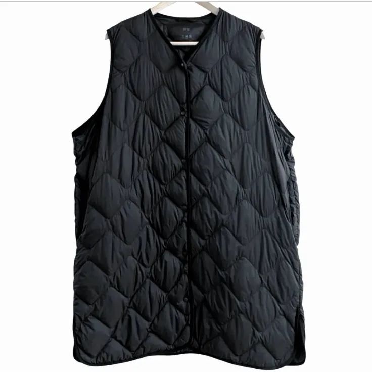 UNIQLO ユニクロ ウルトラライトダウン ロングベスト 黒 ブラック