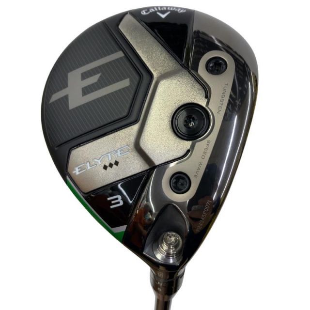 【中古】 キャロウェイ ELYTE ◆◆◆ 3W フェアウェイウッド FW TENSEI GREEN 60 for CW(ELYTE FW) (フレックスS) メンズ 男性用 右利き 右用 Aランク ゴルフクラブ