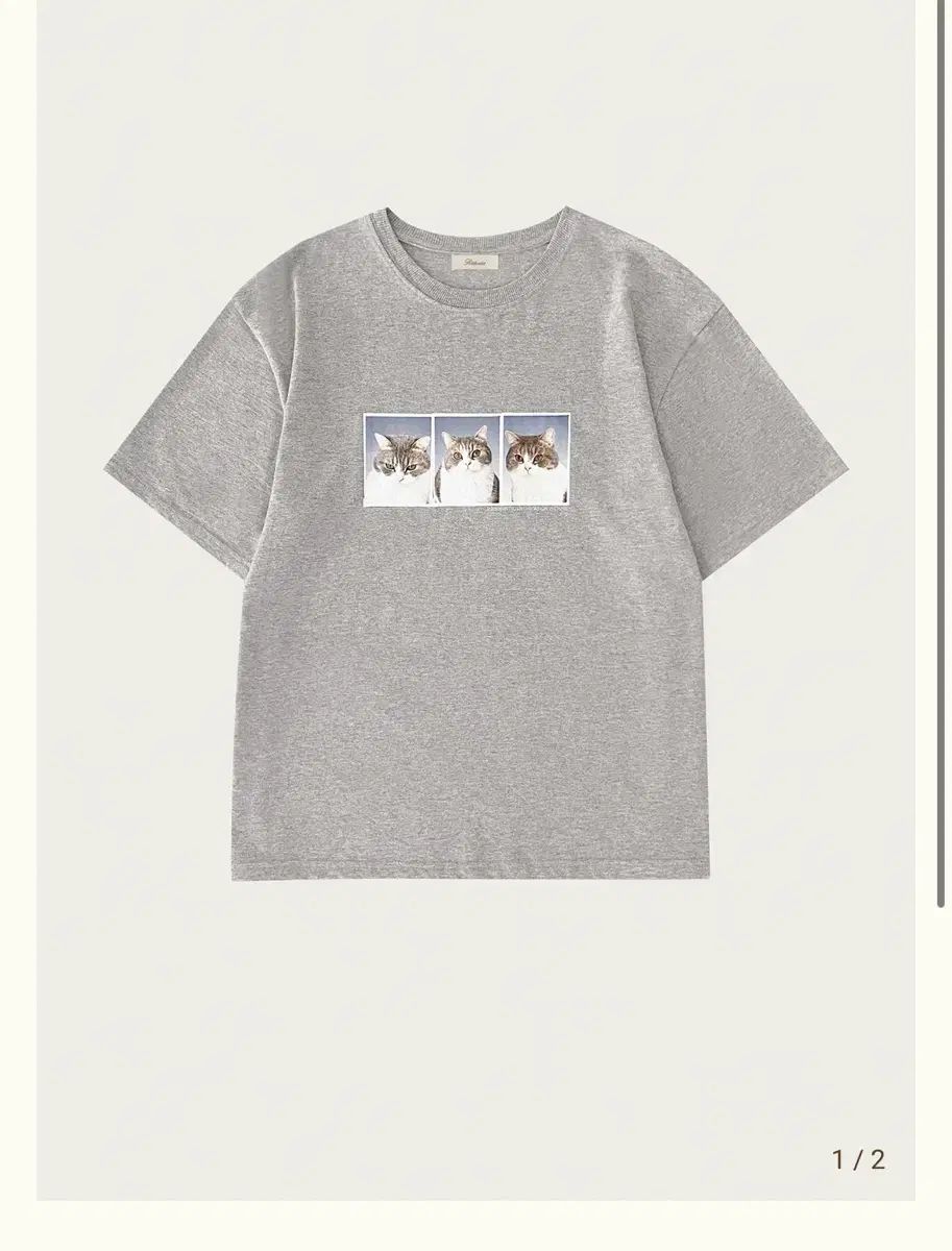 リボン빛 먼지티 グレー 新品