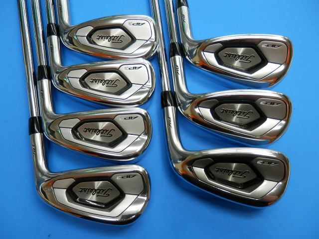 アイアンセット 即決 Ｃ２４ 中古美品 タイトリスト ＡＰ３ ７１８　NSPRO950GH （Ｓ） ５‐９Ｉ・Ｐ・４８度 日本仕様[5710]即発送