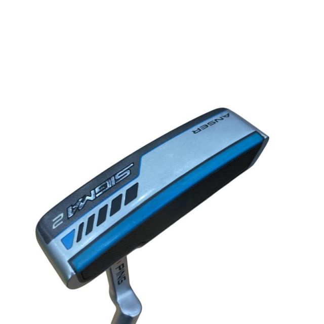 【中古】 ピン SIGMA 2 ANSER プラチナム 34インチ(PP60) パター PT スチール (フレックスその他) メンズ 男性用 右利き 右用 Cランク ゴルフクラブ