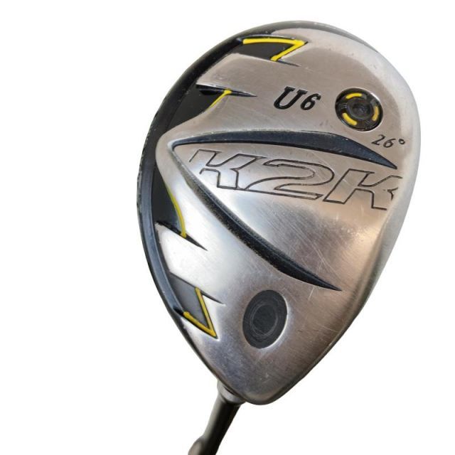【中古】 キャスコ K2K ワンレングスユーティリティ U6 ユーティリティ UT ATTAS MB-HY55 (フレックスR) メンズ 男性用 右利き 右用 Cランク ゴルフクラブ