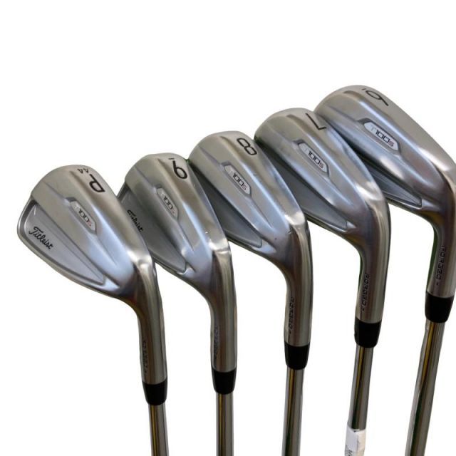 【中古】 タイトリスト Titleist T100S(2021) 5S アイアンセット IR 純正特注シャフト (フレックスR) メンズ 男性用 右利き 右用 Cランク ゴルフクラブ
