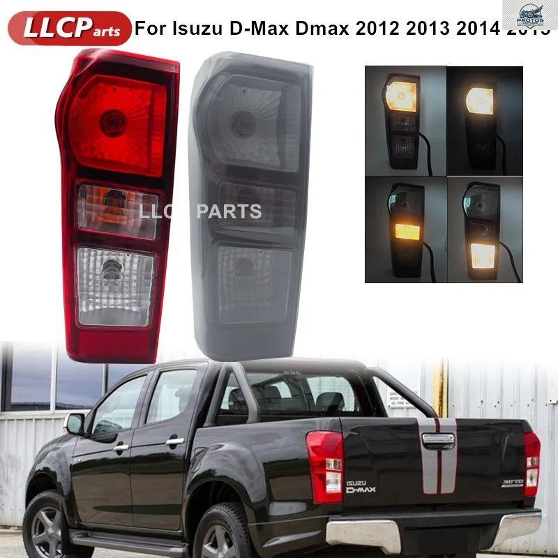 いすゞ D-MAX DMAX 2012 - 15 リアライト(ターンシグナルライト、ブレーキランプ、ドライビングランプ、バックランプ、テールランプ付き)