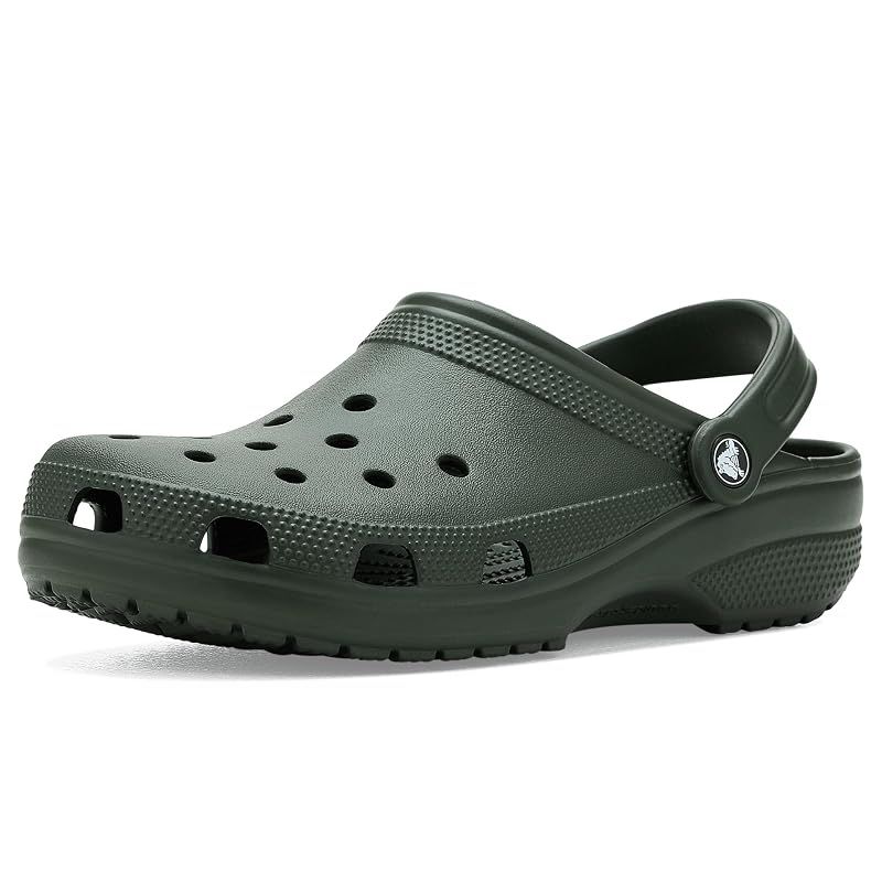 【新品】 クロックス（crocs） サンダル クラシック Fid グリーン 10001-3CM（ダークグリーン/２５．０/Men's）