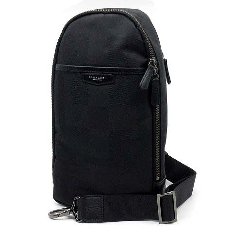未使用品 ブラックレーベルクレストブリッジ BLACK LABEL CRESTBRIDGE シャドー チェック ボディバッグ 黒 51161560 17,325円
