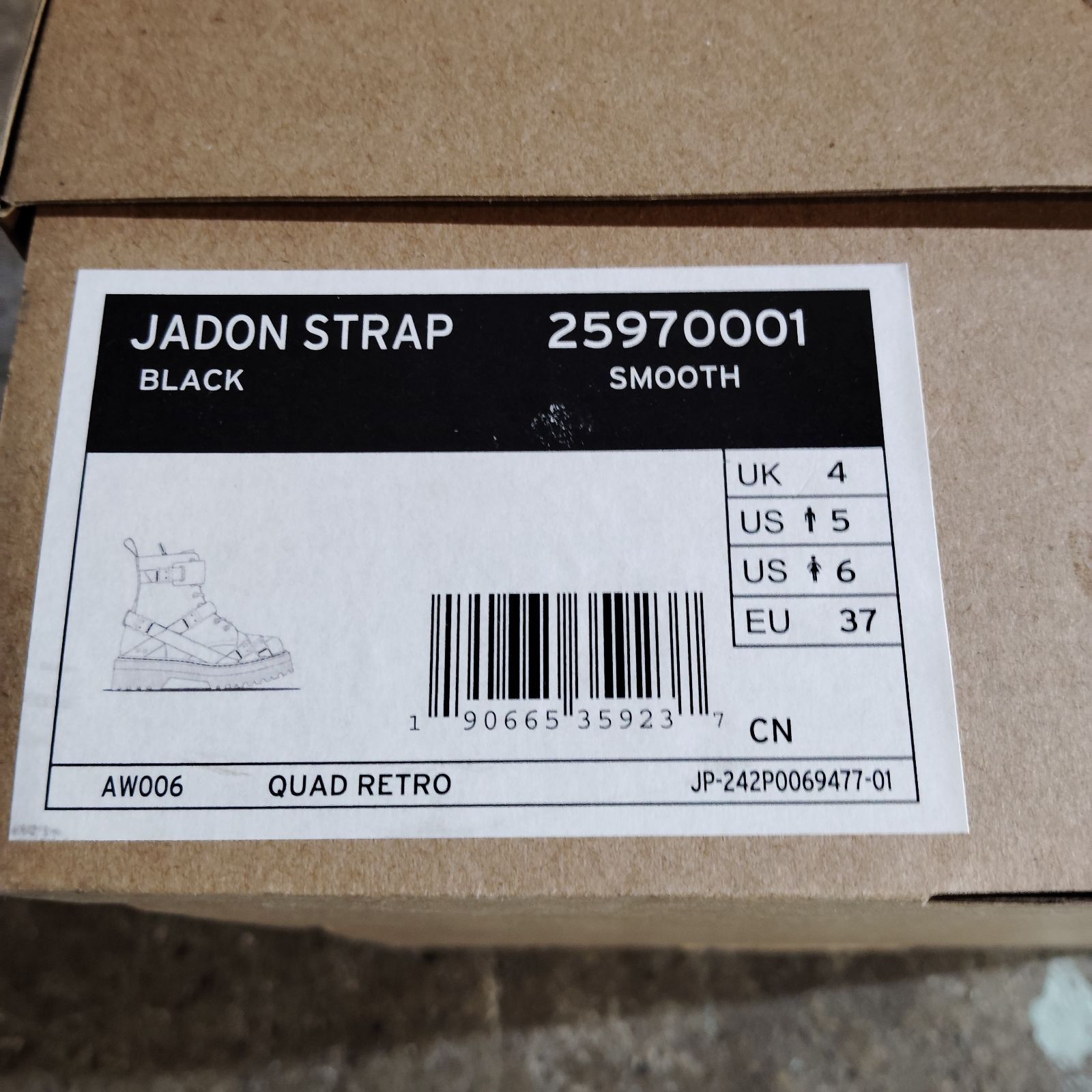 Dr.Martens JADON STRAP 8ホール UK4 ハーネス ドクターマーチン