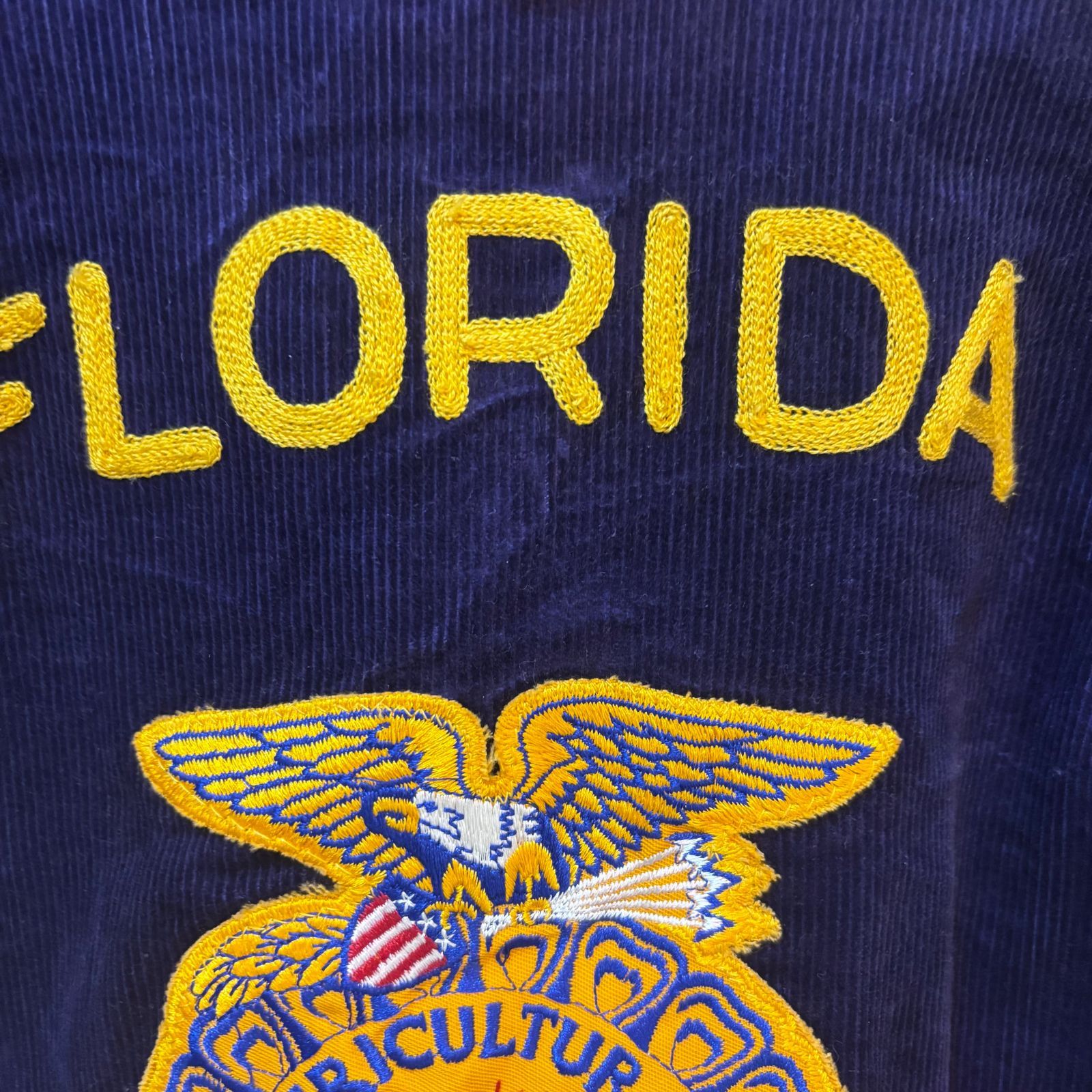 70s〜80s FFA コーデュロイジャケット FLORIDA USA製 サイズ42 YKK