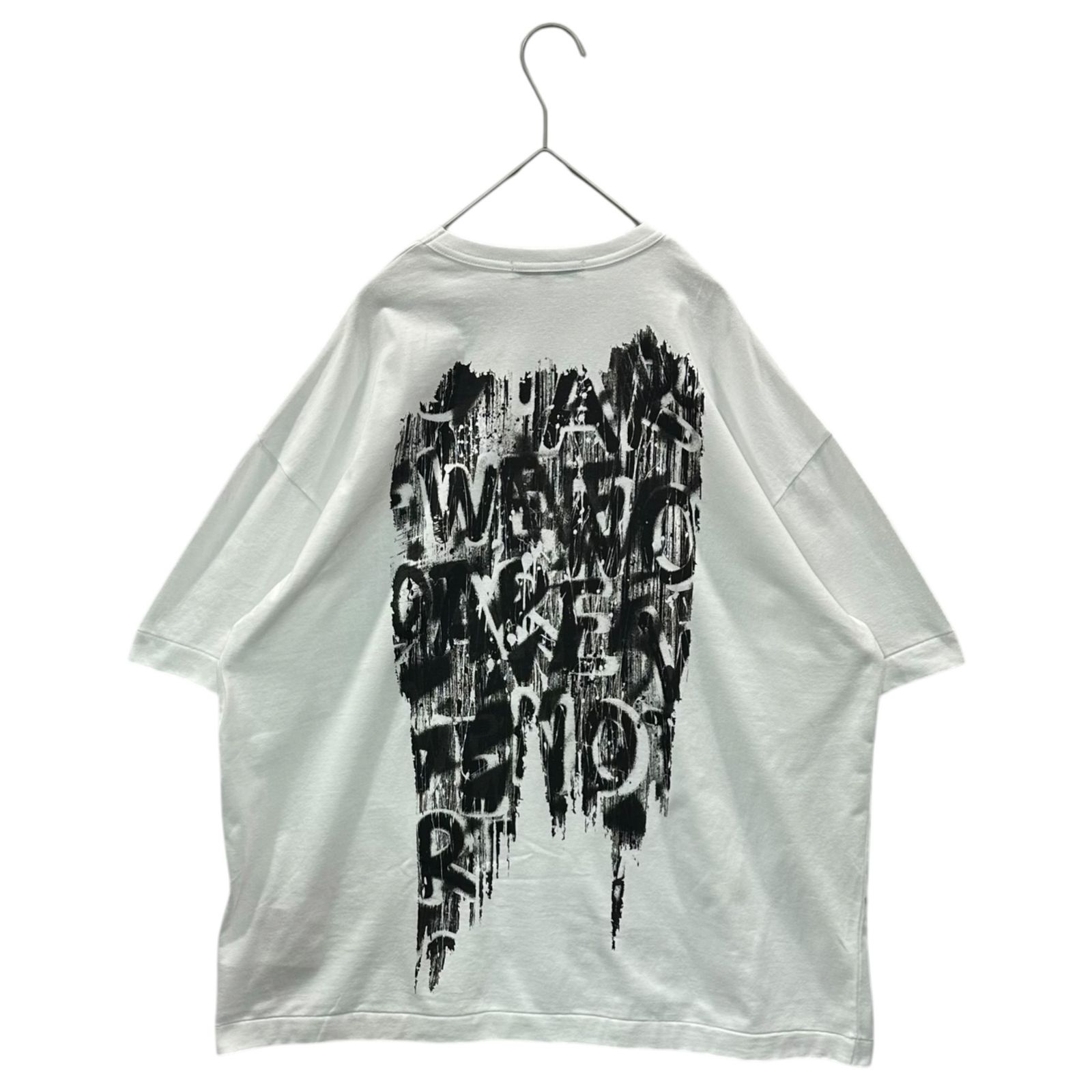 COMME des GARCONS(コムデギャルソン) 2022AW Kyoto Store Exclusive Back-Print T-Shirt 京都店 限定 バックプリント Tシャツ S ホワイト×ブラック AD2022 Adam Pendleton