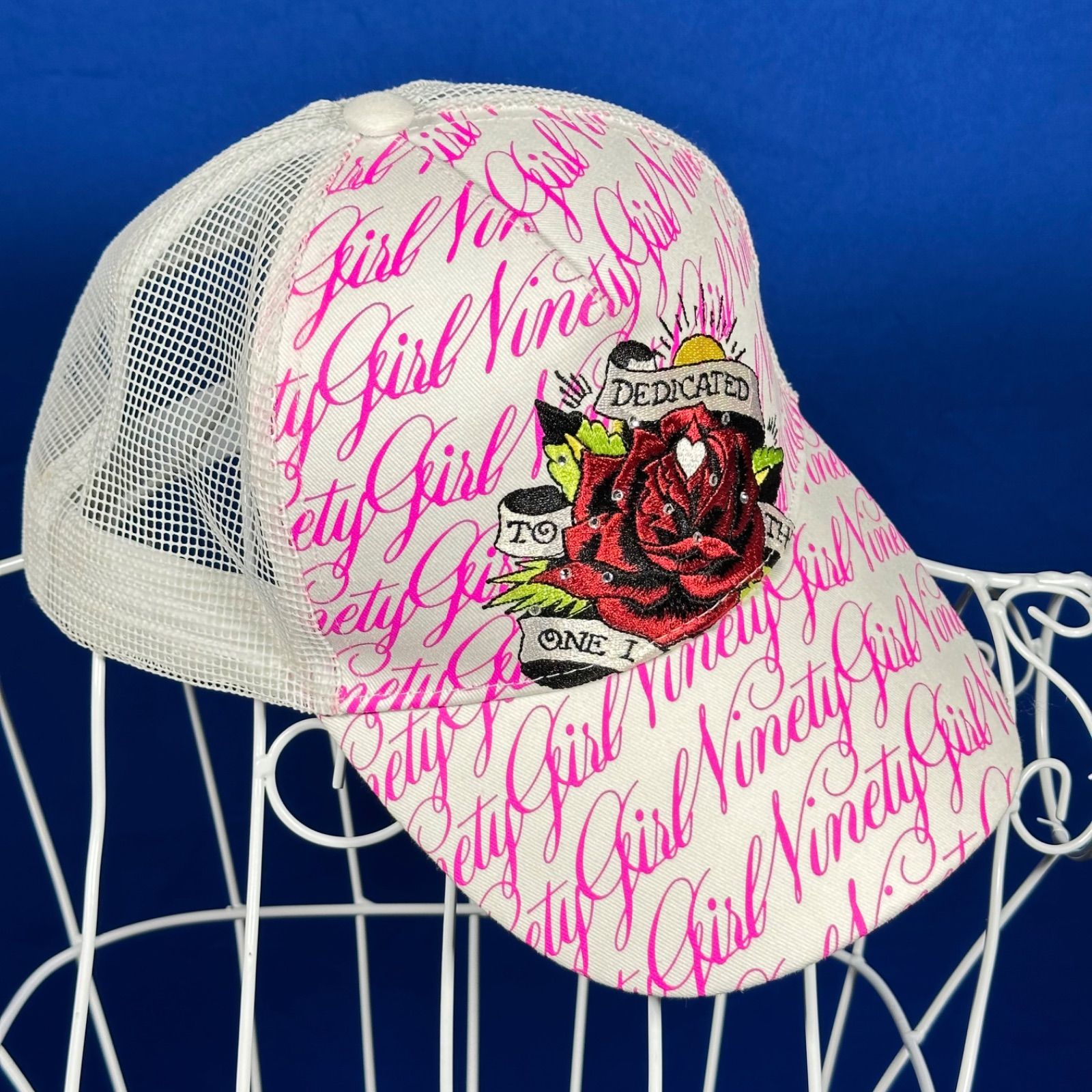 Ed Hardy × 9090girl コラボ メッシュキャップ - メルカリ