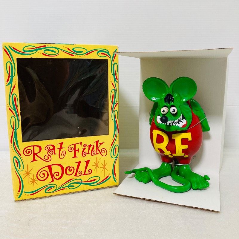 【未使用品】 ラットフィンク RAT FINK DOLL ソフビフィギュア エド・ロス