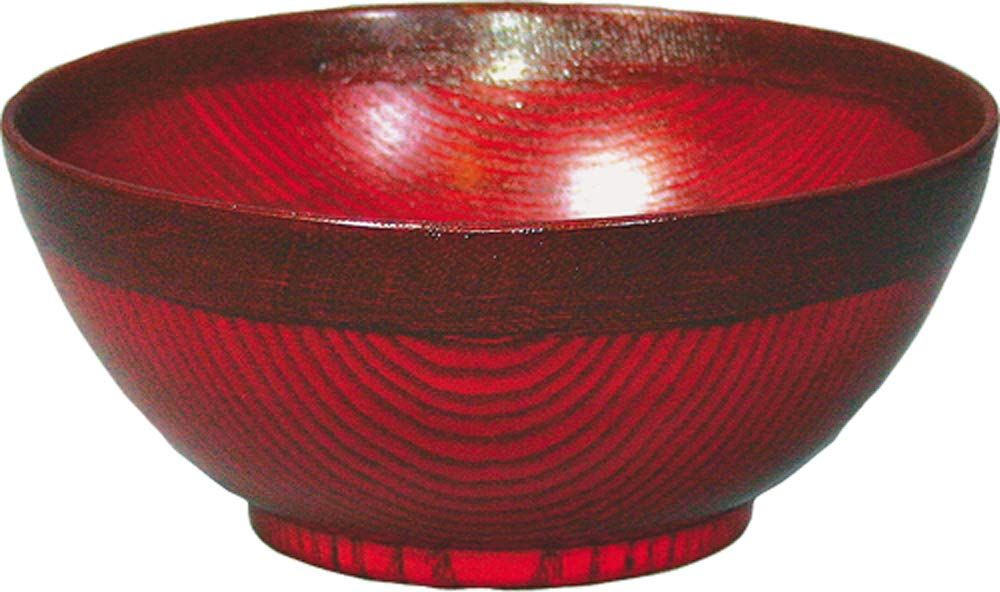 新品 アルファックス 大鉢 茜 直径21×8cm 7.0布貼り鉢 木製 AP-904809