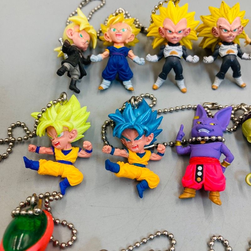 12点セット】 ドラゴンボール キーホルダーセット 孫悟空 ベジータ