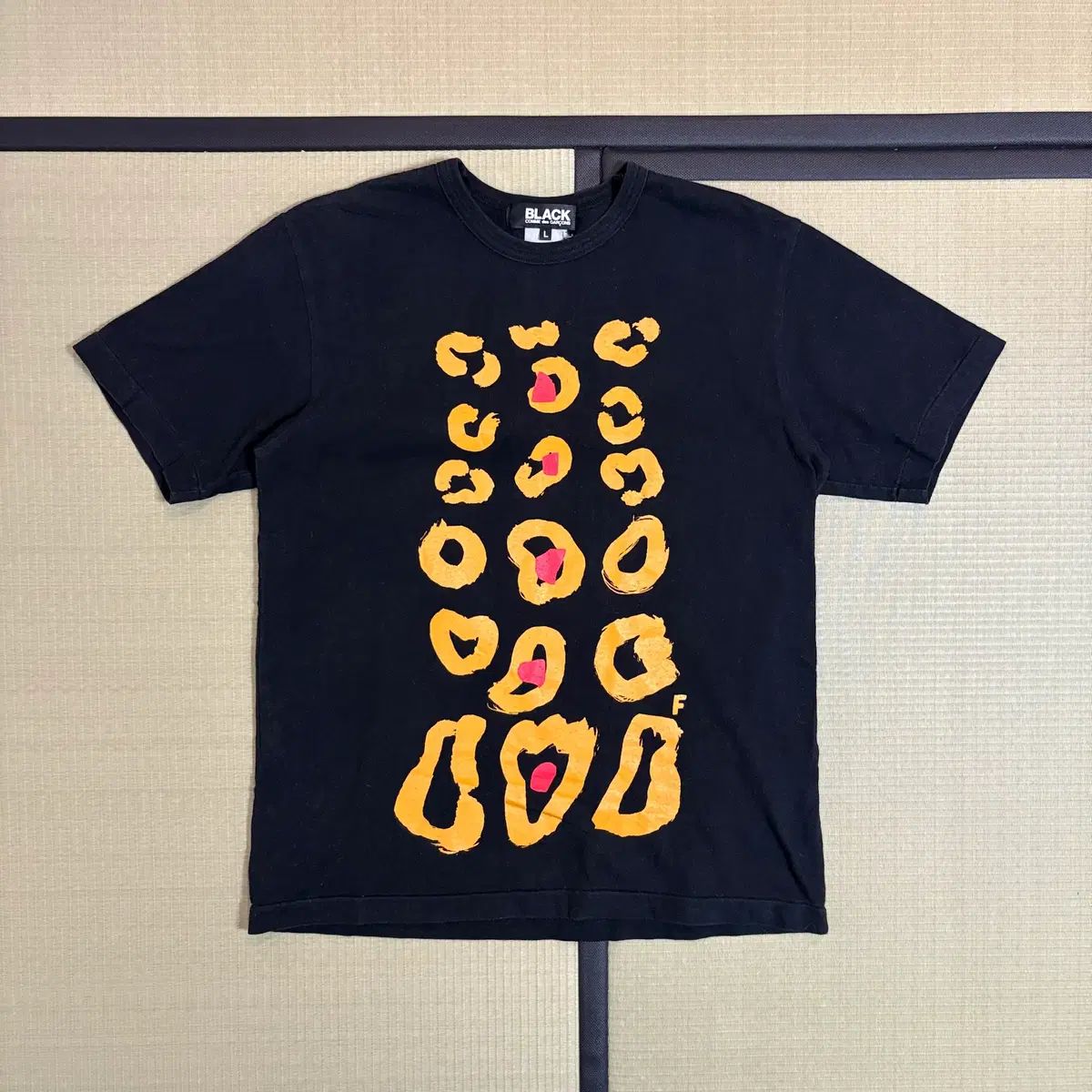 コム・デ・ギャルソン ブラック 半袖 Tシャツ