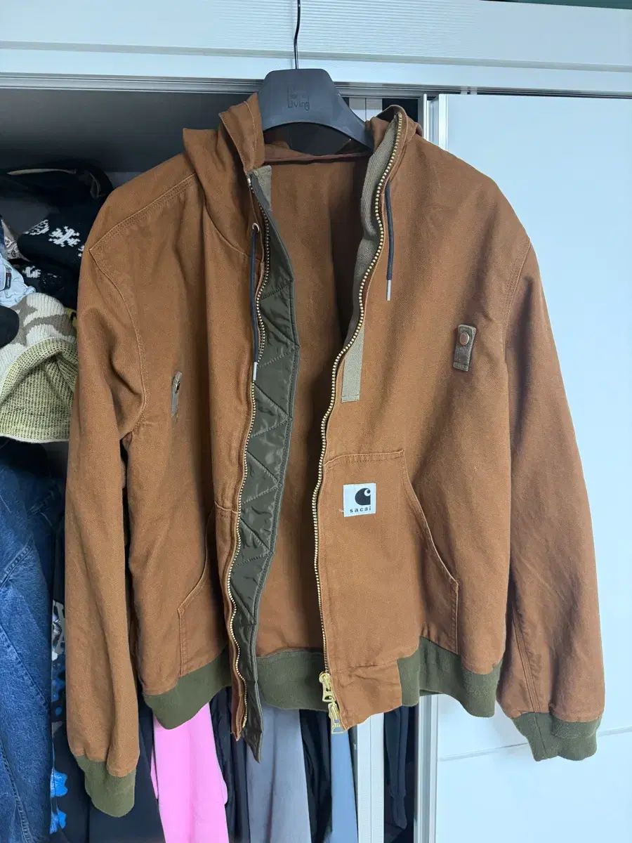 (4)サカイ カーハート フーデッドジャケット