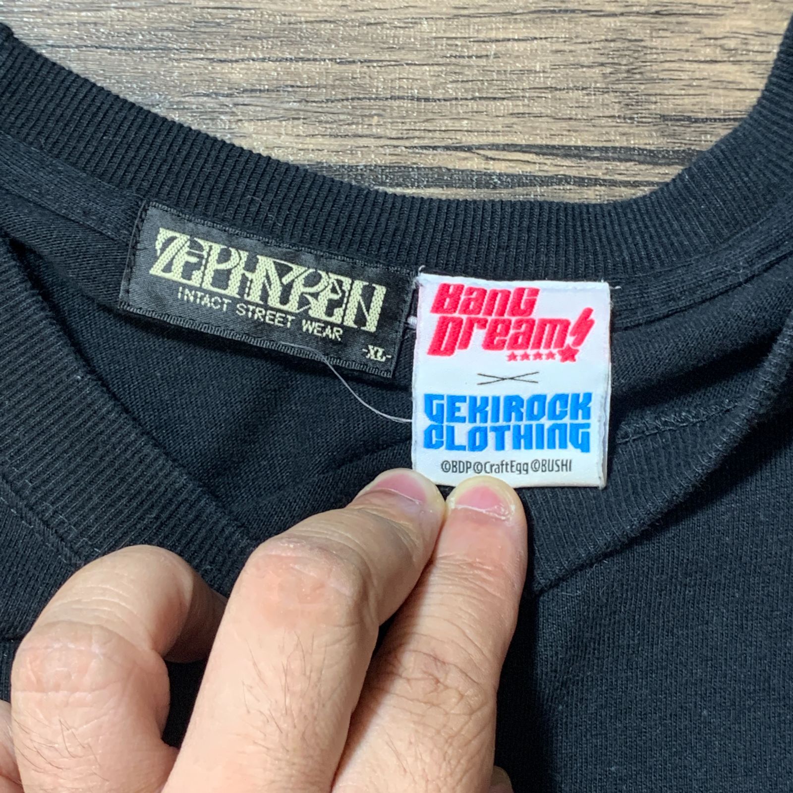 むつ75-062107][併売] バンドリ BanG Dream！ × GEKIROCK CLOTHING 