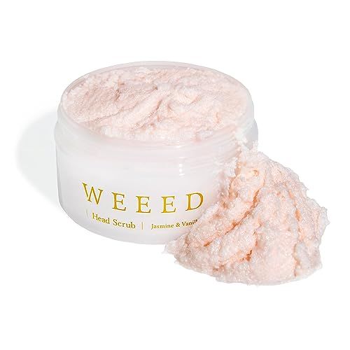 WEEED ウィード ヘッドスクラブ ジャスミン&バニラの香り 200g 頭皮 スクラブ 頭皮ケア ヘッドスパ クレンジング ヘアケア 地肌ほぐし 毛穴 贅沢 リラックス 乾燥 匂いe